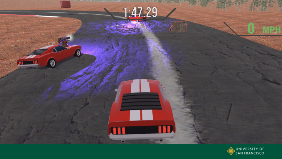 Racing Roguelike main menu